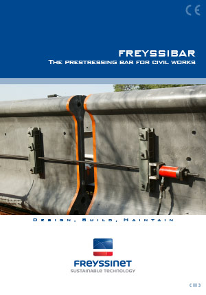 The prestressing bar for civil works - Freyssibar  Brochure  Freyssinet